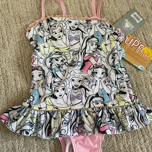 Disney princess bathing suit for girls